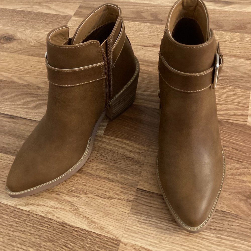 Tan Ankle Boots